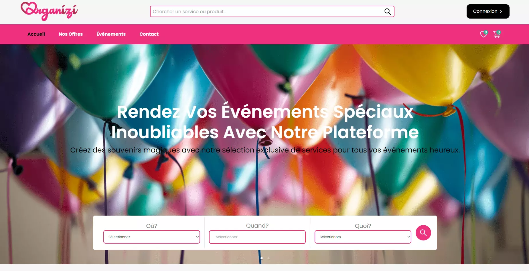 Organizi Event Organizer Platform